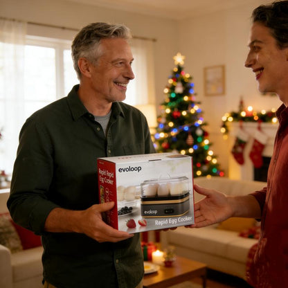 6-Egg Electric Cooker for Eggs & Omelets