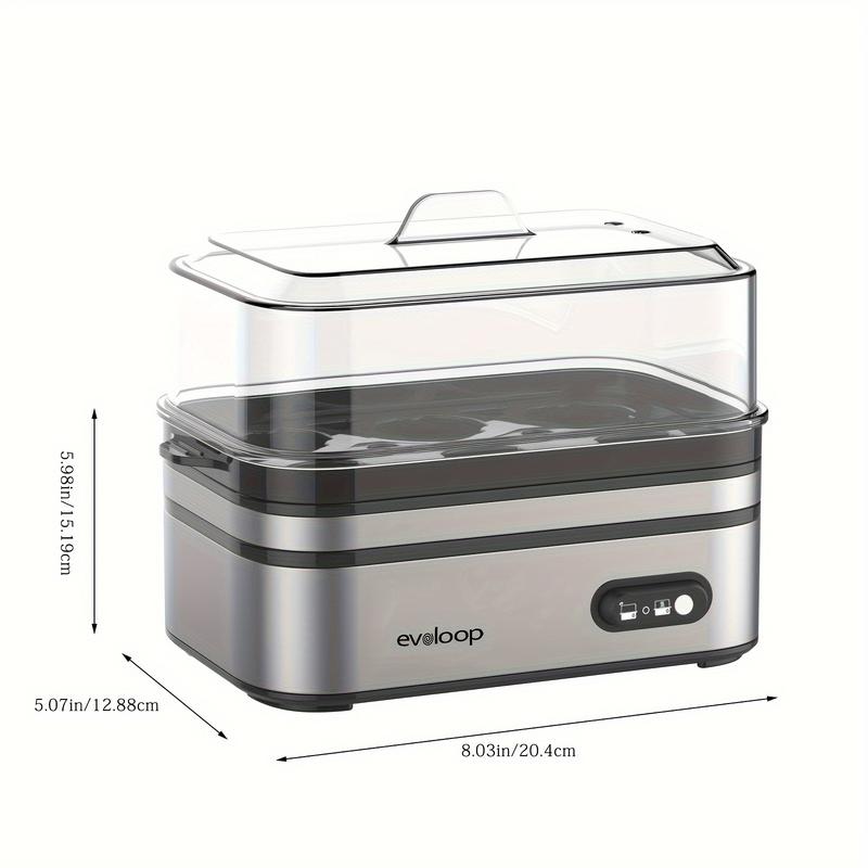 6-Egg Electric Cooker for Eggs & Omelets